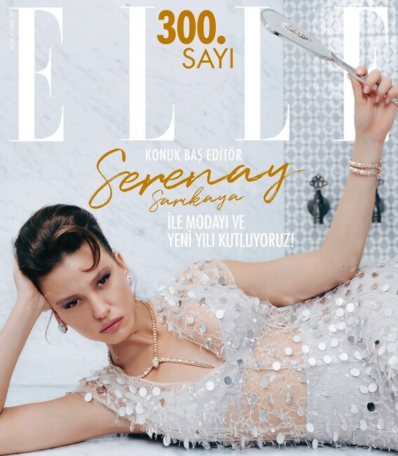 Serenay Sarıkaya Elle jurnalının 300 illiyində - FOTOLAR