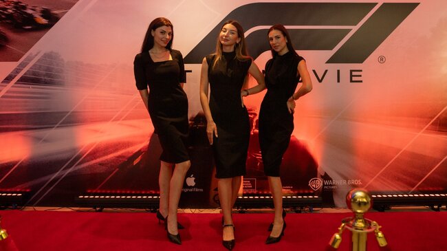 Azərbaycanda "Formula 1" filminin qapalı nümayişi baş tutub - VİDEO - FOTO