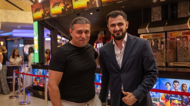 Azərbaycanda "Formula 1" filminin qapalı nümayişi baş tutub - VİDEO - FOTO