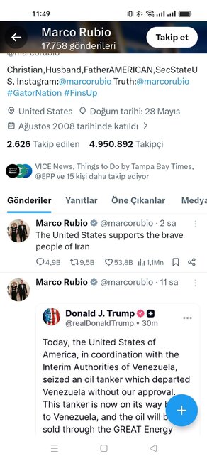 İran xalqına ABŞ və beynəlxalq aləmdən dəstək yağır - Rza Pəhləvi İran xalqını şəhər mərkəzlərini ələ keçirnəyə çağırıb