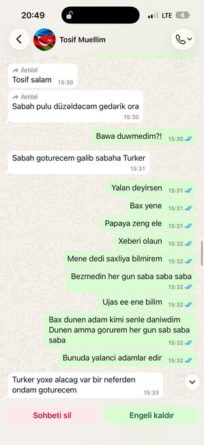 "İşə düzəldəcəyəm" dedi, 14 500 manat aldı - Tosif Məmmədovla bağlı iddia