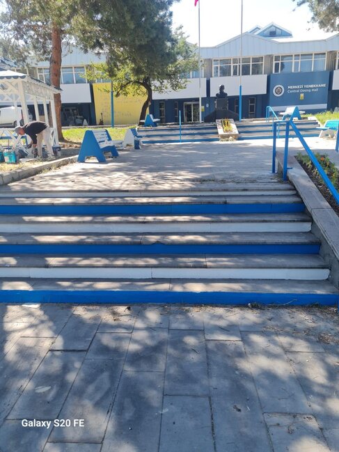 Atatürk Universitetində Ərzurumspor ruhu: Kampusda "Göy mavi, yerlər ağ" toxunuşu