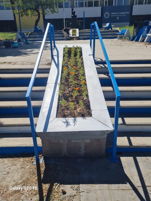 Atatürk Universitetində Ərzurumspor ruhu: Kampusda "Göy mavi, yerlər ağ" toxunuşu