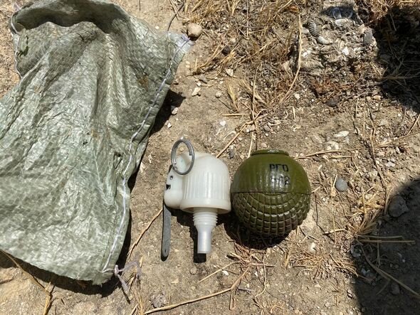 Suraxanıda qumbara aşkarlanıb - FOTO/VİDEO