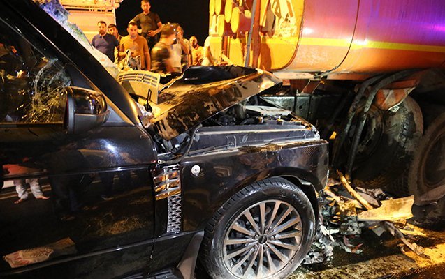 "Land Rover"lə qəzaya düşən rəis görün hansı yüksək vəzifəli məmurun qohumu imiş... - VİDEO+FOTO