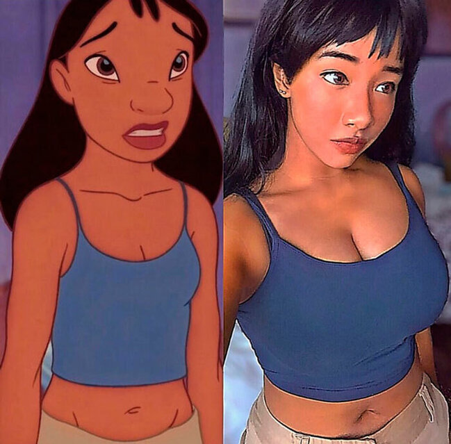 Bu qız özünü istənilən personaja çevirə bilir - FOTOLAR