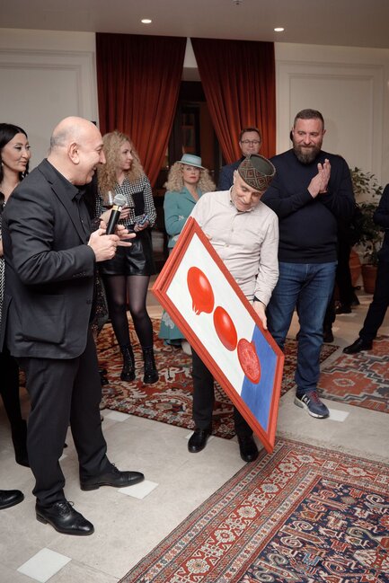 Moskvada Alim Qasımovun iştirakı ilə Nar bayramı keçirilib - VİDEO