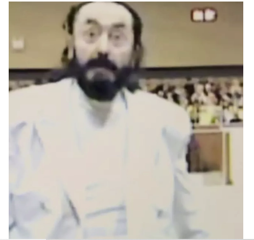 Adnan Oktarın son görüntüsü