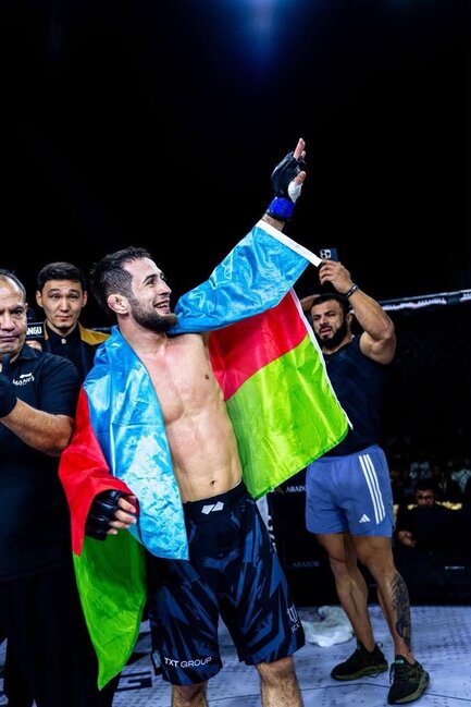 Səmərqənddə keçirilən MMA üzrə beynəlxalq turnirdə Elnar İbrahimovun uğurlu çıxışı