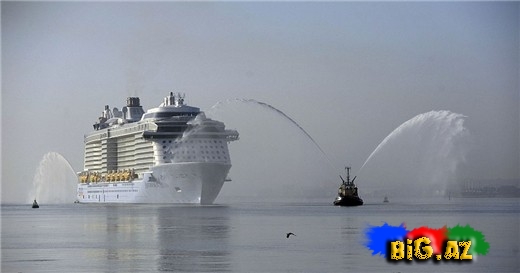Dünyanın ən böyük 3 cü gəmisi - FOTO