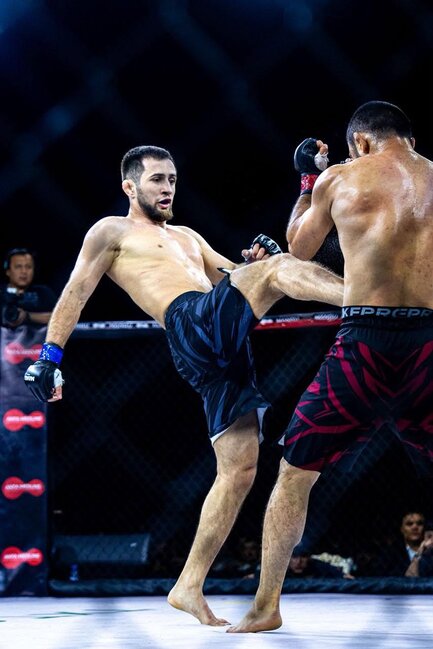 Səmərqənddə keçirilən MMA üzrə beynəlxalq turnirdə Elnar İbrahimovun uğurlu çıxışı