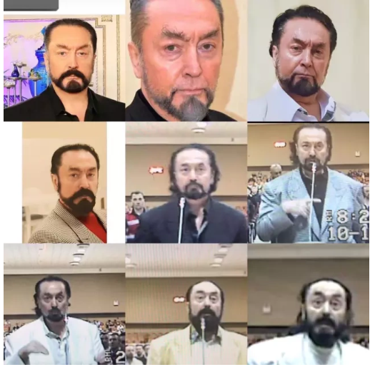 Adnan Oktarın son görüntüsü