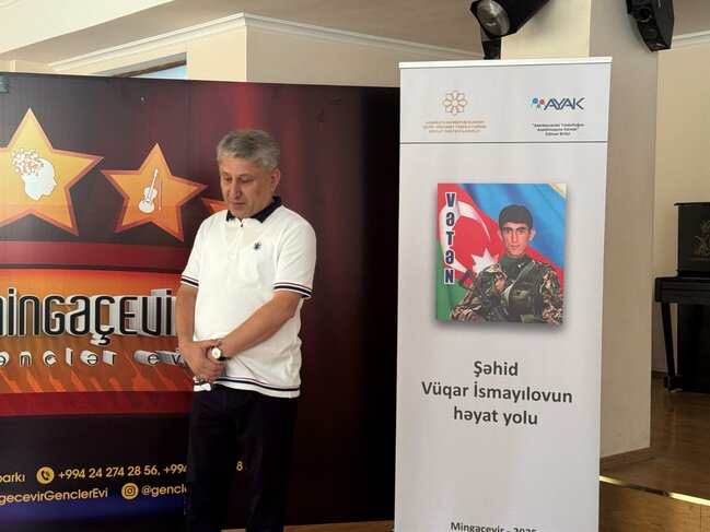 AYAK İB şəhid Vüqar İsmayılova həsr olunmuş videoçarxı təqdim etdi (FOTO)