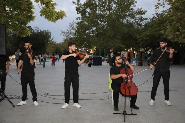 Bakıda axşam konsertləri davam edir - Fotolar