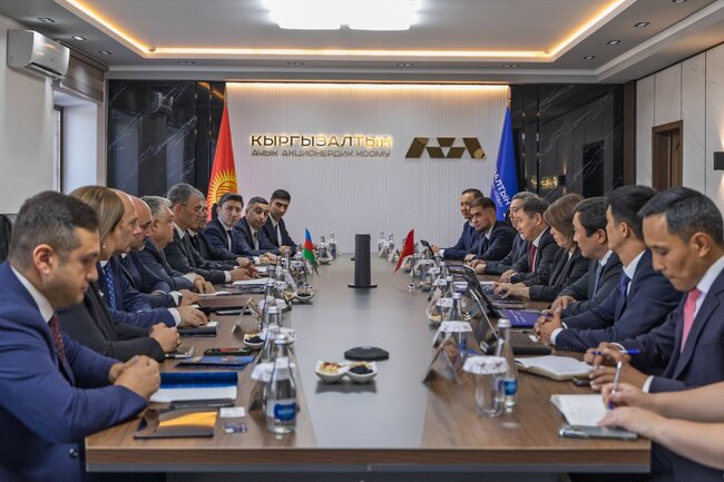 "AzerGold" və "Kyrgyzaltyn" şirkətləri Bişkekdə əməkdaşlıq perspektivlərini müzakirə ediblər