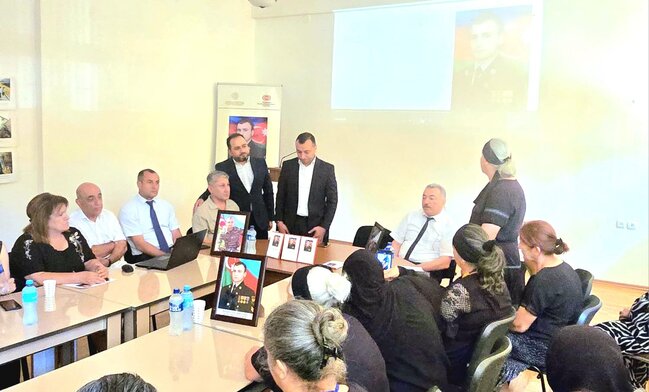 Şəhid Ülvi Qulamlıya həsr olunmuş videoçarx təqdim edildi - MİNGƏÇEVİRDƏN FOTOLAR