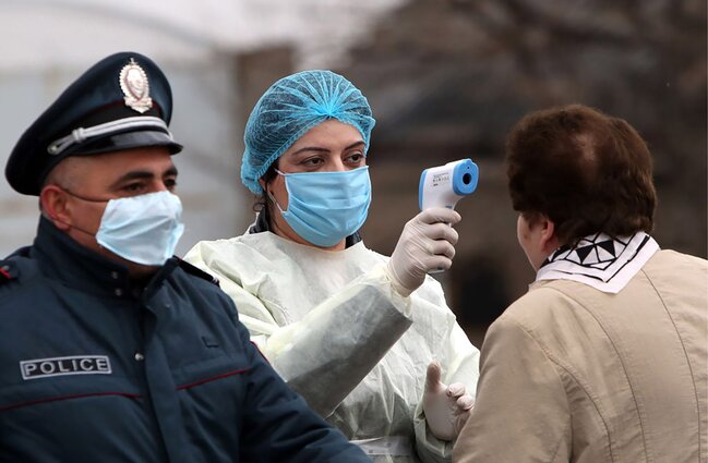 Ermənistanda koronavirusa yoluxanların sayı 10 000-i ötdü, 158 nəfər ölüb