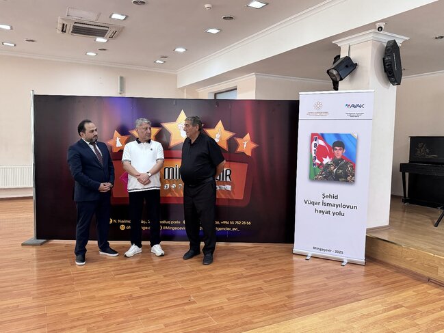 AYAK İB şəhid Vüqar İsmayılova həsr olunmuş videoçarxı təqdim etdi (FOTO)