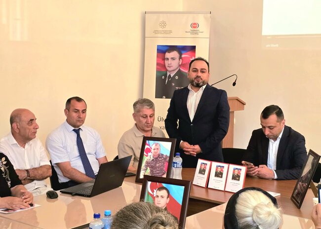 Şəhid Ülvi Qulamlıya həsr olunmuş videoçarx təqdim edildi - MİNGƏÇEVİRDƏN FOTOLAR