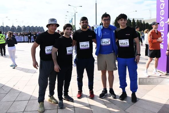 18 mindən çox iştirakçının yarışdığı "Bakı marafonu 2024" start götürüb