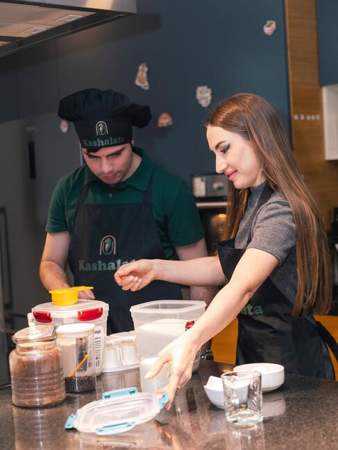 Prezidentin gəlini Autizm Mərkəzində - Fotolar