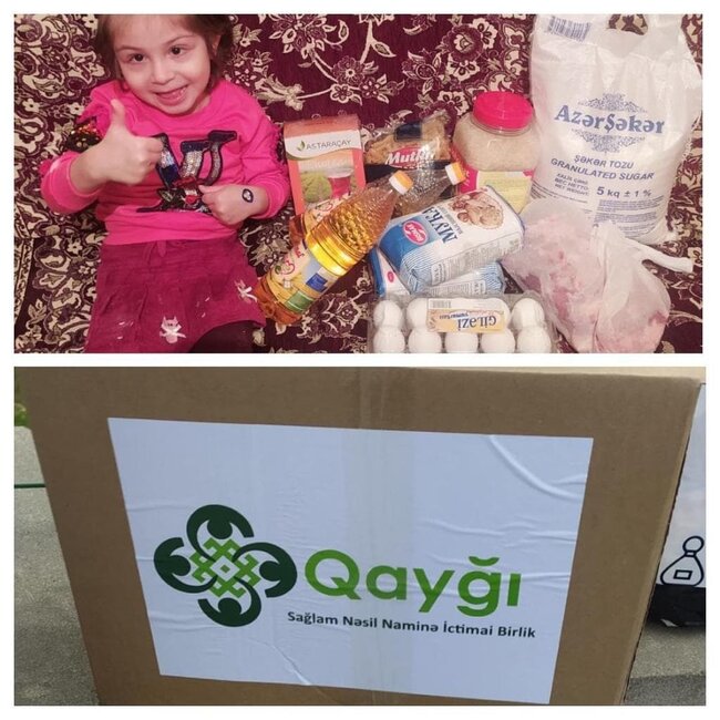 "Qayğı - Sağlam Nəsil Naminə" İctimai Birliyi daun sindromlu uşaqlara yardım edib - VİDEO