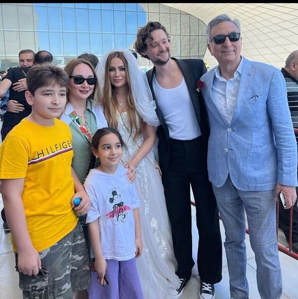 Nigar Camal və Eldar Qasımov bəy-gəlin geyimində - FOTO