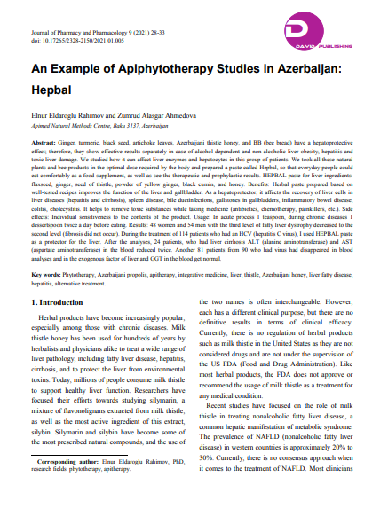 Azərbaycanlı həkimlərin məqaləsi ABŞ-ın MƏŞHUR JURNALINDA - FOTO