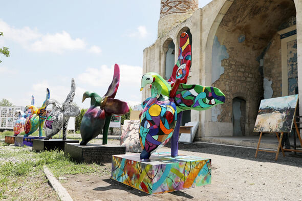 Qarabağda "Xarı bülbül" maketləri ərsəyə gətirilib - FOTO-VİDEO