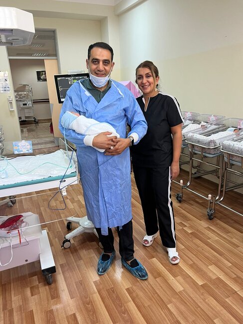 Tərlan Novxanı 3-cü dəfə ATA OLDU - Eksklüziv FOTOLAR