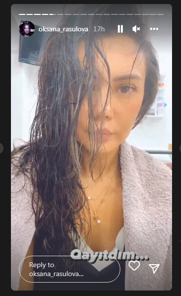 Oksana 5 kilo arıqladı - FOTO-VİDEO