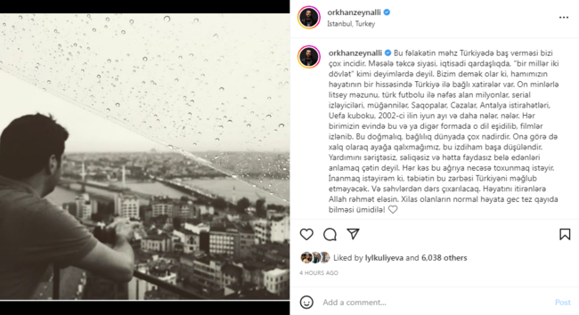 "Yardımını səriştəsiz, səliqəsiz və hətta faydasız belə edənləri anlamaq çətin deyil"