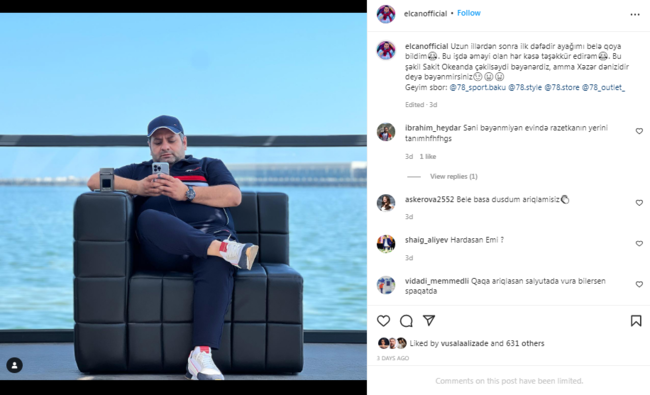 "Uzun illərdən sonra ilk dəfədir, ayağımı belə qoya bildim" - FOTO