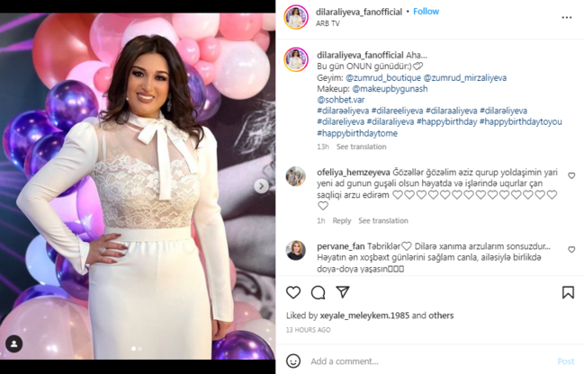 Dilarə üçün ÖZƏL GÜN - FOTO