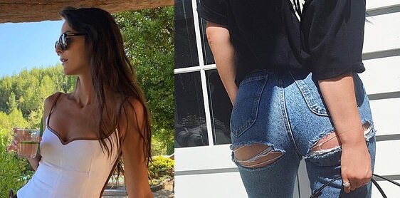 Bu yayın DƏBİ - Arxası yırtıq cins və "ürək" formalı dekolte - FOTOLAR