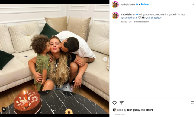 Xatirənin ailəsində XOŞ GÜN - FOTO