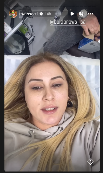 43 yaşlı Roza Zərgərli üzündə dəyişiklik edərək makiyajsız halını paylaşdı - FOTO