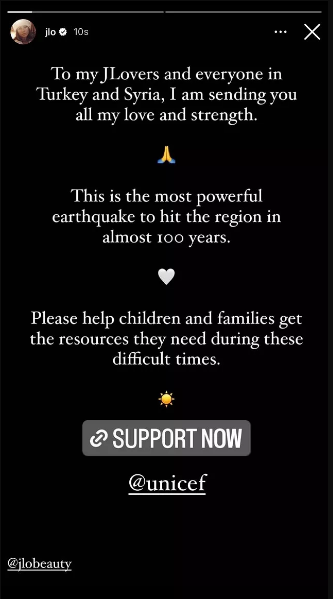 Cennifer Lopez və Kayli Cennerdən zəlzələdən zərər çəkənlərə DƏSTƏK - FOTO