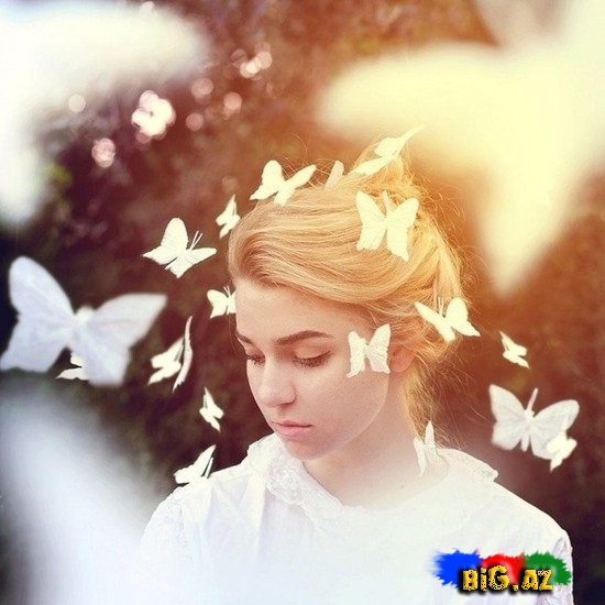 20 yaşlı qızın şəkilləri heyranedicidir - FOTO