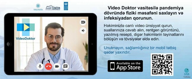 "Video Doktor" tətbiqilə həkimə getmədən konsultasiya ALACAQSINIZ - FOTO