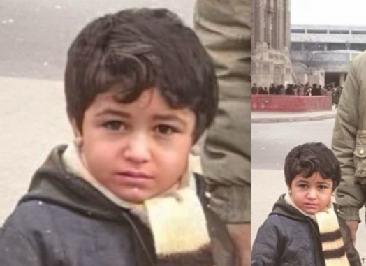 Məşhur aparıcı uşaqlıq şəklini paylaşdı - Foto