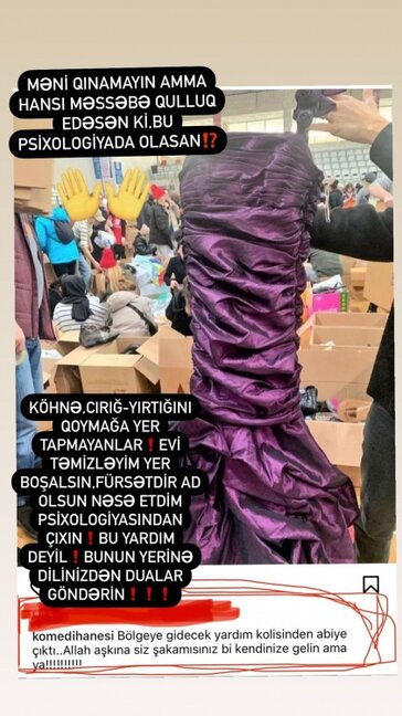 "Köhnə geyimlərini qoymağa yer tapmayanlar..." - Vüsalə Əlizadə