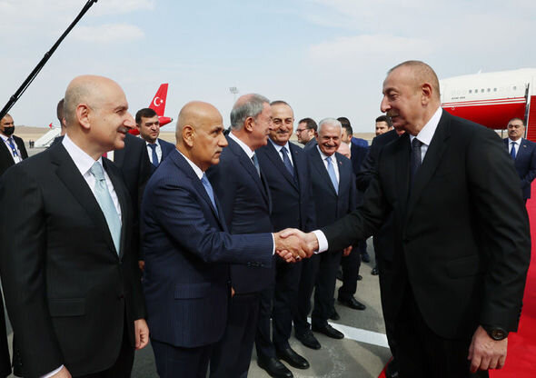 İlham Əliyev və Ərdoğan Zəngilan aeroportunun açılışını etdilər - YENİLƏNİB + FOTO/VİDEO