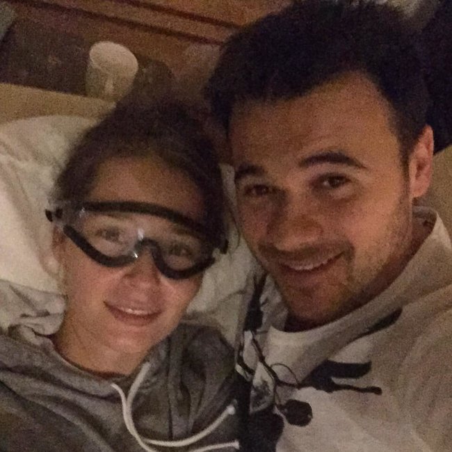 Emin Ağalarovu xanımı belə təbrik etdi - FOTO