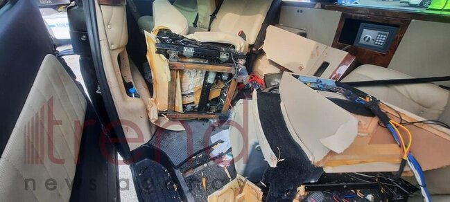 Ağır qəzaya düşən PFL rəhbərliyinin içərisindən çıxarıldığı HƏMİN MİKROAVTOBUS - Bu vəziyyətdədir (FOTO)