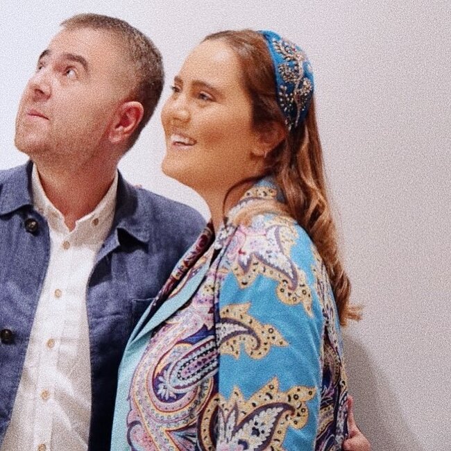 "Ağsaqqal" xanımı ilə - FOTO