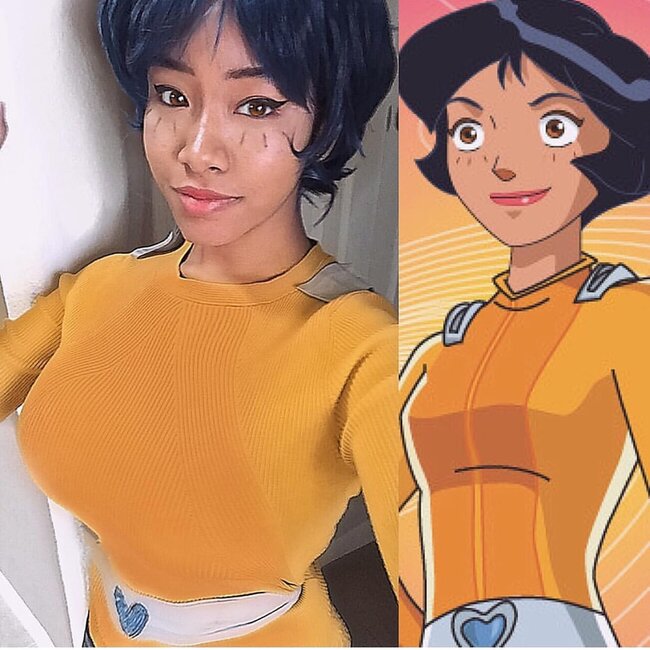 Bu qız özünü istənilən personaja çevirə bilir - FOTOLAR