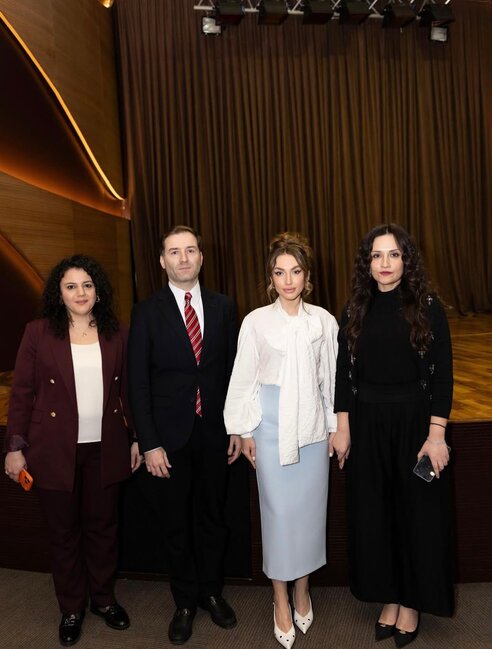 Alena Əliyeva Beynəlxalq Rəqs Gününə həsr olunmuş konsertdə - Fotolar