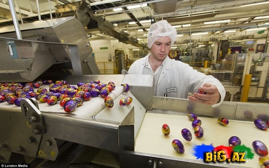 Şokoladlı yumurtaların məkanı - FOTO