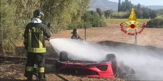 Milyon dollarlıq qəza! Lüks avtomobildə yanaraq öldülər-FOTO+VİDEO